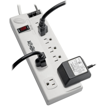 Tripp Lite by Eaton TLP806TELTAA 8-Outlet Surge Suppressor/Protector -