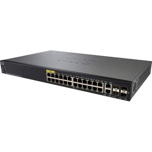 SG350-28P CONMUTADOR ADMINISTRADO POE DE 28 PUERTOS GIGABIT REMANUFACTURADO