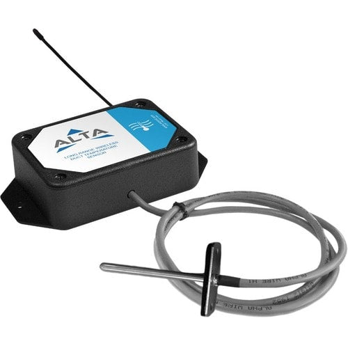 Sensor inalámbrico de temperatura para conductos Monnit ALTA - Funciona con pilas AA - 40 °F (-40 °C)