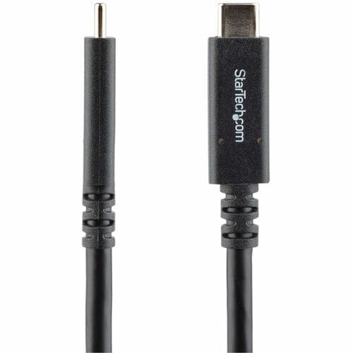 StarTech.com 6 ft (1.8m) USB C to USB C Cable, 5A 100W PD 3.0, Certified Works W