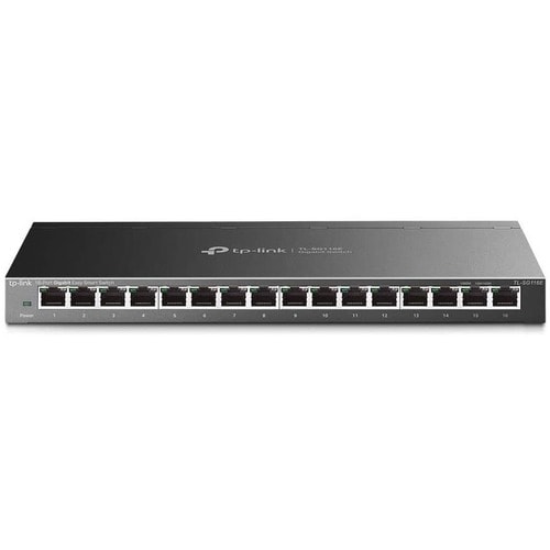 Interruptor inteligente fácil de 16 puertos GB, 16 puertos RJ45 de 10/100/1000 MB, 32 GB, tapa de interruptor