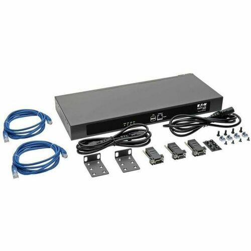 Serveur de console série 16 ports, 2 ports USB, double GBE, 4 Go de mémoire flash 1U