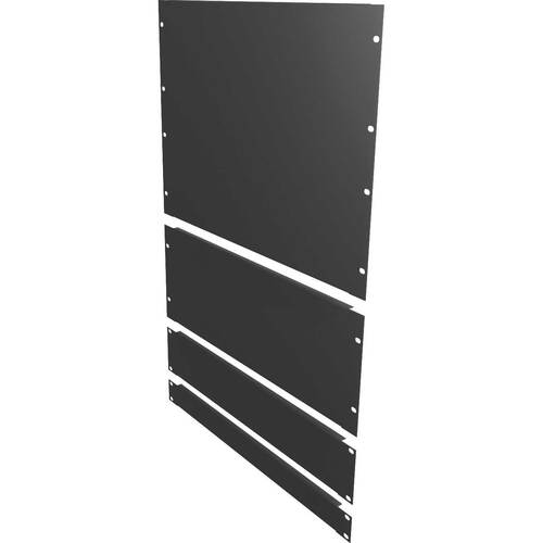 Vertiv™ 19" Sheet Metal Airflow Blanking Panel Kit (1U, 2U, 4U, 8U) Bl