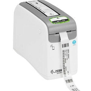 Zebra ZD510-HC Direct Thermal Printer - Monochrome - Portable - Wristband Print