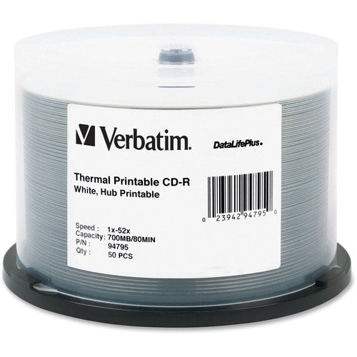 Support enregistrable sur CD Verbatim DataLifePlus 94795 - CD-R - 52x