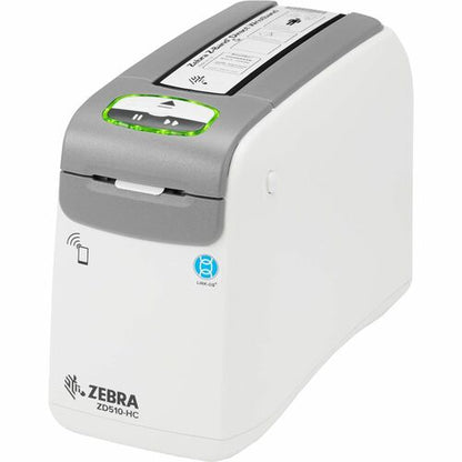 Zebra ZD510-HC Direct Thermal Printer - Monochrome - Portable - Wristband Print