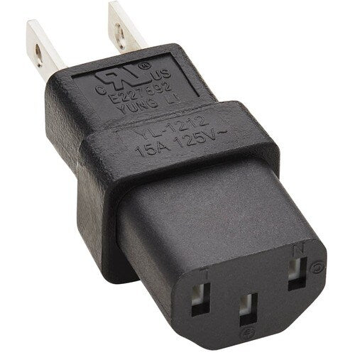 Adaptateur d'alimentation Tripp Lite par Eaton NEMA 5-15P vers C13 - 10 A