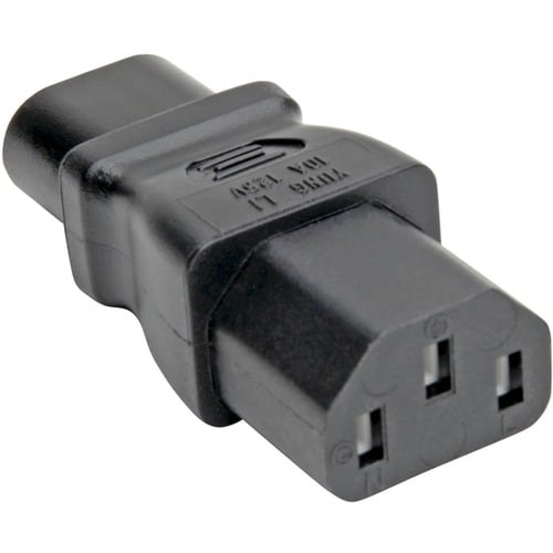 Adaptador de cable de alimentación IEC C8 a IEC C13 de Tripp Lite by Eaton - 10 A