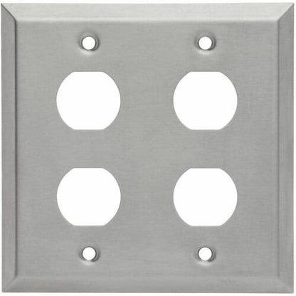 Placa de pared de mamparo RJ45 N206-FP04-IND de Tripp Lite by Eaton, 4 cortes, Industrial