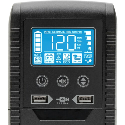 Tripp Lite by Eaton ECO1300LCD 1300VA Tower UPS - Tower - AVR - 7 Hour