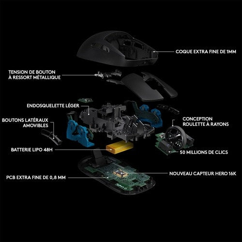 WM ONLY LOGITECH PRO WRLS GAMING MOUSE