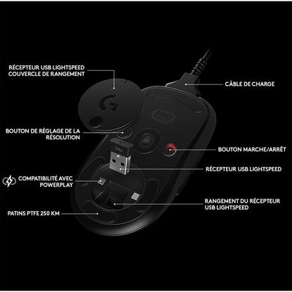 WM ONLY LOGITECH PRO WRLS GAMING MOUSE