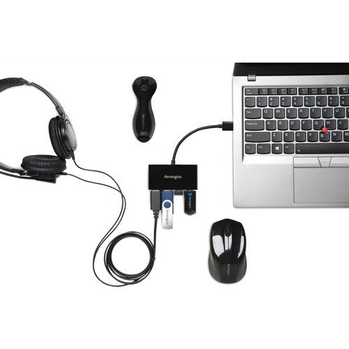 Concentrateur USB 3.0 4 ports Kensington UH4000 - USB Type A