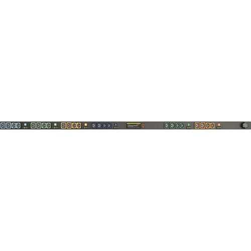 PDU Vertiv Geist MN01X8W1-24PBB8-5CS15A0A10-S de 24 tomas - Básica - 3P+
