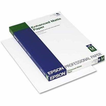 Paquete a granel de 100 hojas de papel mate mejorado de 13 x 19