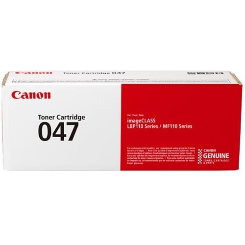 Cartouche de toner laser d'origine Canon 047 - Noir - Pack de 1600