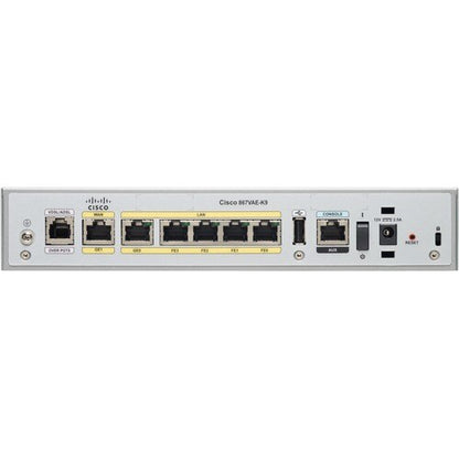 CISCO867VAESECUREROUTRW/VDSL2 ADSL2+OVERPOTS REMANUFACTURED