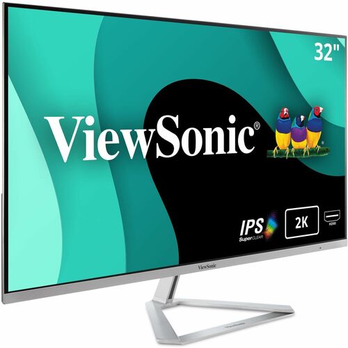 Écran Viewsonic 32 pouces, dalle IPS, résolution 2560 x 1440 - 31,5 pouces visible - pouces