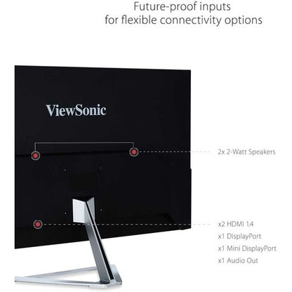 Écran Viewsonic 32 pouces, dalle IPS, résolution 2560 x 1440 - 31,5 pouces visible - pouces