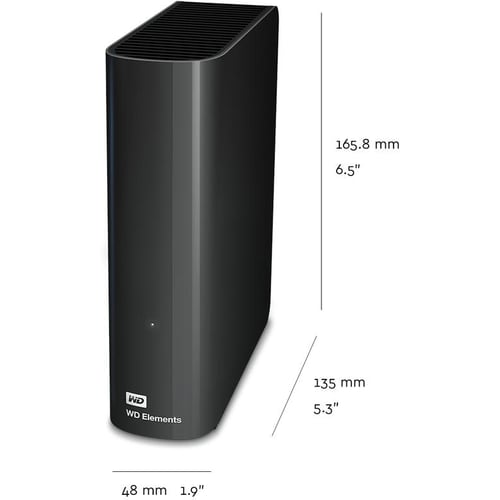10TB WD ELEMENTS DESKTOP BLACK PAN-AM MULTI 4