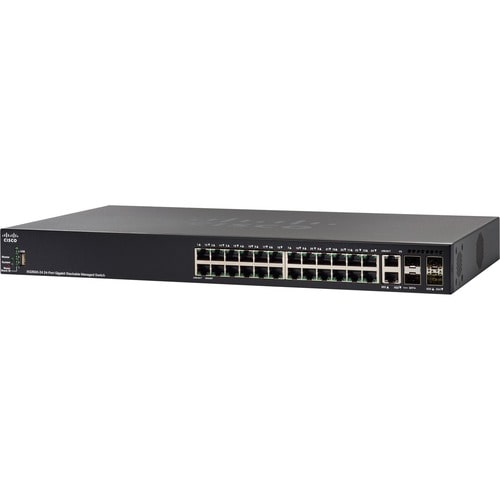SG350X-24 CONMUTADOR APILABLE DE 24 PUERTOS GIGABIT REMANUFACTURADO