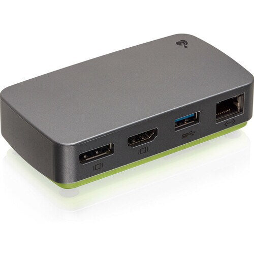 Station d'accueil de voyage IOGEAR Thunderbolt 3 avec vidéo 4K - pour ordinateur portable/tablette - USB Type-C