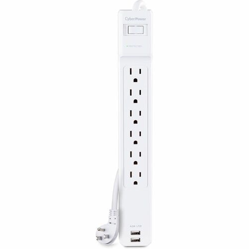 Cyber Power CyberPower CSP606U42A Professional 6 - Outlet Surge Protec