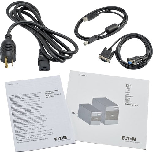 Onduleur tour Eaton 3 000 VA Eaton 9SX 120 V - Tour - 5,70 minutes d'autonomie
