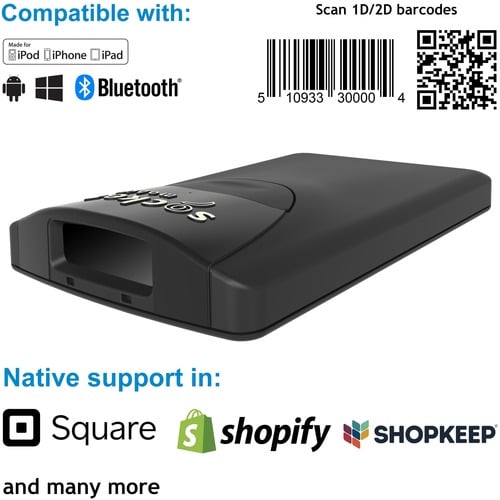 Socket Mobile SocketScan® S840, lecteur de codes-barres universel, noir - connexion sans fil