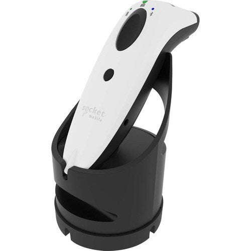 Socket Mobile SocketScan® S700, lecteur de codes-barres linéaire, câble de chargement blanc et noir