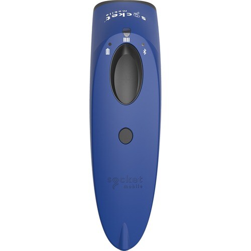 Socket Mobile SocketScan® S700, lecteur de codes-barres linéaire, boîtier de chargement bleu et noir