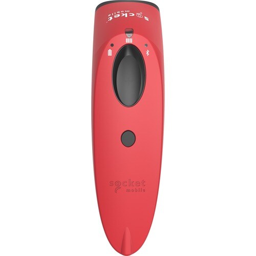 Socket Mobile SocketScan® S700, lecteur de codes-barres linéaire, station de charge rouge et noire