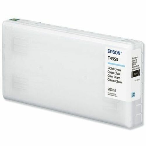 Cartouche d'encre jet d'encre d'origine Epson T43S - Pack cyan clair -