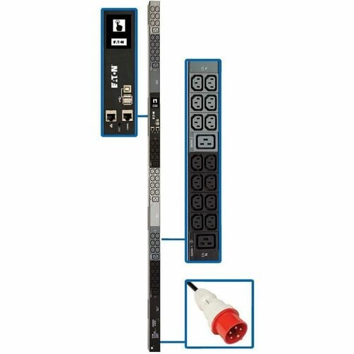 PDU3XEVN6G20 de Tripp Lite by Eaton, 48 tomacorrientes, monitorizada, IEC 6030