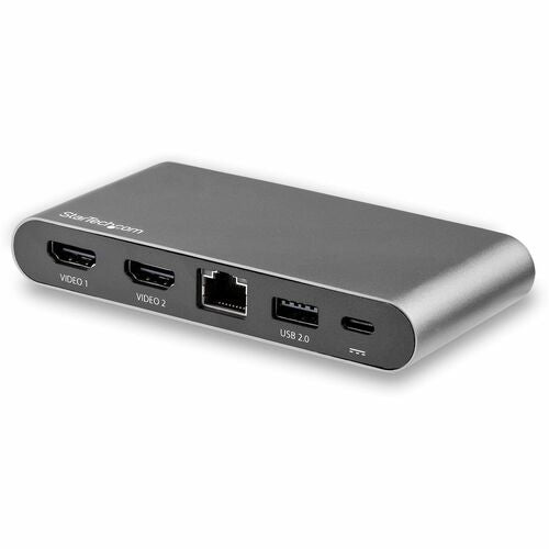 ADAPTADOR MULTIPUERTO USB C PARA DOBLE MONITOR 2X4K HDMI WINDOWS PD