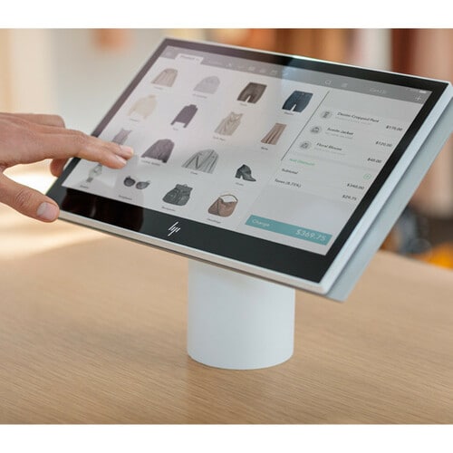 HP ElitePOS 10TW LCD Touchscreen Monitor - 16:10 - 25 ms - 10.1\" Viewable - Pro