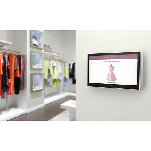 HP ElitePOS 10TW LCD Touchscreen Monitor - 16:10 - 25 ms - 10.1\" Viewable - Pro