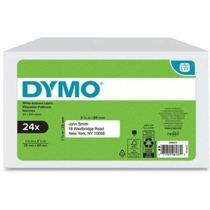 Étiquette d'adresse Dymo LabelWriter - 1 1/8" (28,58 mm) de hauteur x