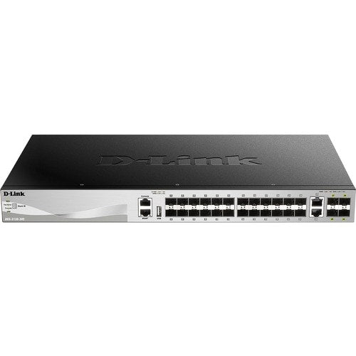 COMMUTATEUR SFP GESTIONNAIRE 30 PORTS GIGABIT LITE L3 AVEC 2 10 Gbit/s 4 SFP+