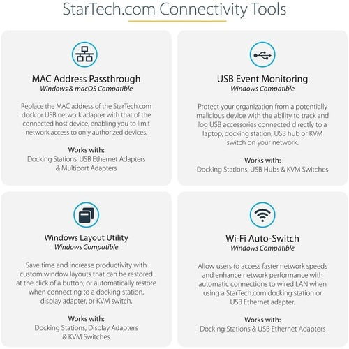Station d'accueil USB-C StarTech.com