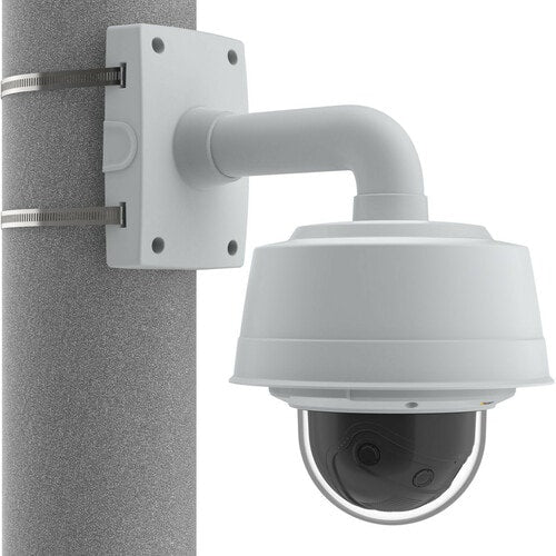 Soporte de poste AXIS T91B67 para cámara de red - Blanco - Capacidad de carga de 33,07 lb (15000 g)