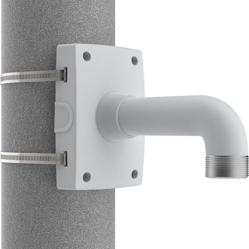 Soporte de poste AXIS T91B67 para cámara de red - Blanco - Capacidad de carga de 33,07 lb (15000 g)