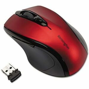 RATÓN INALÁMBRICO ROJO DE TAMAÑO MEDIANO PRO FIT