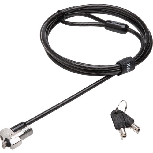 Kensington NanoSaver Keyed Laptop Lock - Master Keyed - 5.9 ft (1.80 m) Cable -