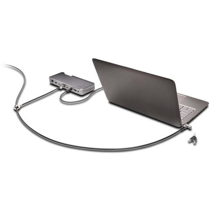Kensington MicroSaver 2.0 Keyed Twin Laptop Lock - Master - 8 ft (2.44 m) Cable