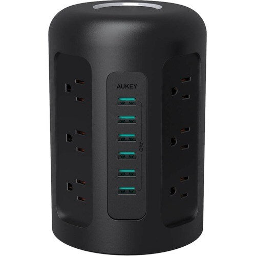 Eva Groups AUKEY PowerHub XL - 12 x AC Power, 6 x USB - 120 V AC, 230