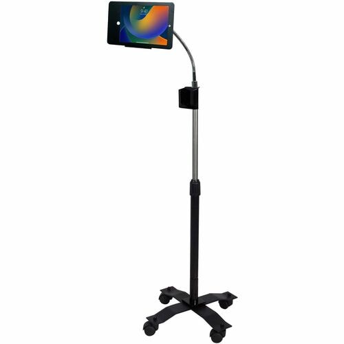 Soporte de suelo de cuello de cisne de seguridad compacto digital CTA