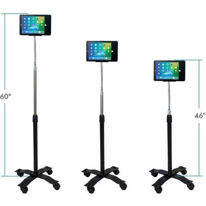 Soporte de suelo de cuello de cisne de seguridad compacto digital CTA