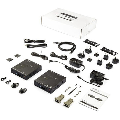 Kit extensor HDMI sobre IP de StarTech.com compatible con videowall (1080p)
