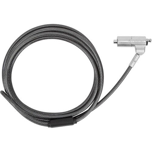 Candado de cable trapezoidal con llave maestra Targus DEFCON (paquete de 25) - Cable de 1,83 m (6 pies)